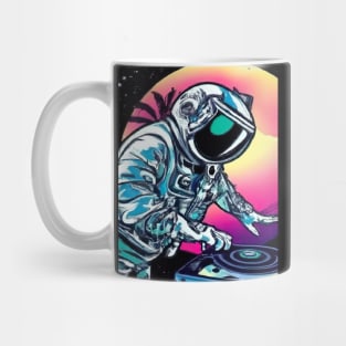 Astronaut DJ In Space Mug